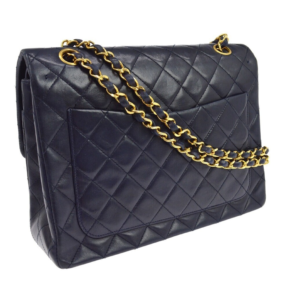 Chanel Vintage Classic Double Flap Quilted Lambskin Medium - Picture 2 of 7
